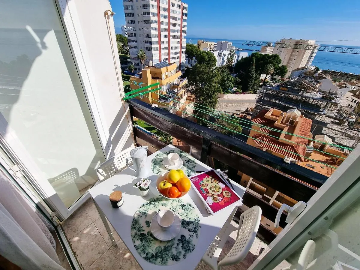 Elegant Studio With Sea View In Benalmadena 30 M² Hiszpania