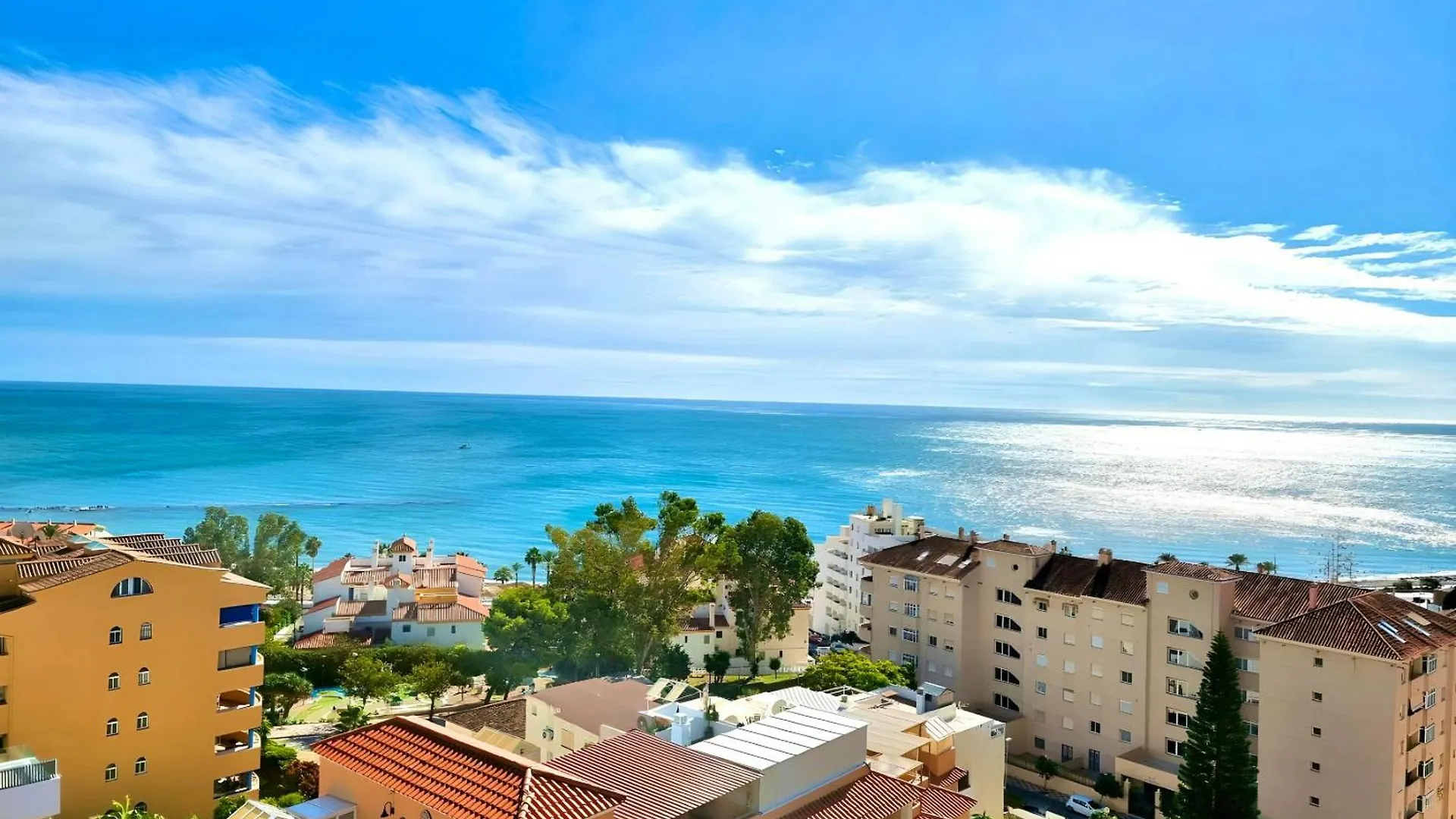 Elegant Studio With Sea View In Benalmadena 30 M²
