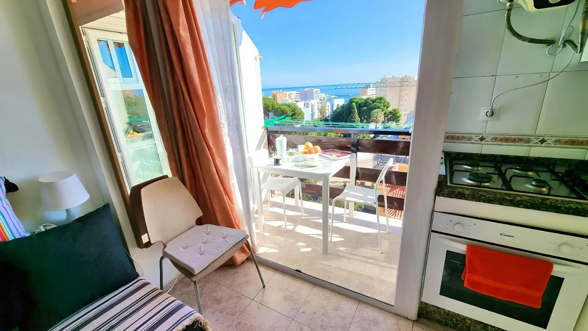 Elegant Studio With Sea View In Benalmadena 30 M²